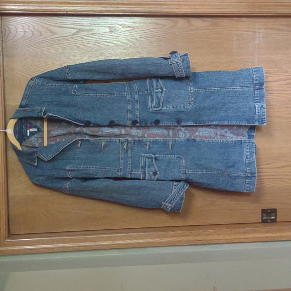 Tommy Hilfiger long jean jacket - Picture 4 of 9